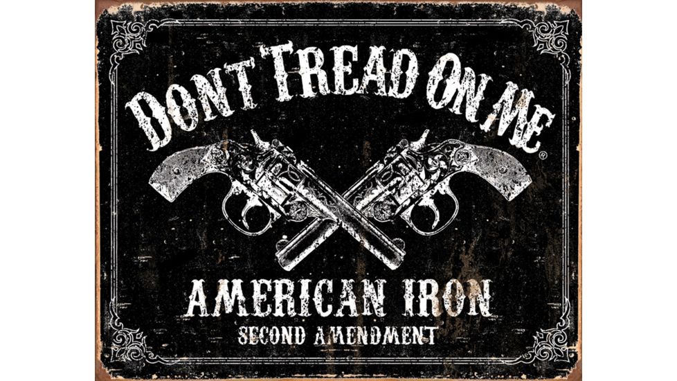 Tin Signs Dont Tread Tin Sign TSN1691