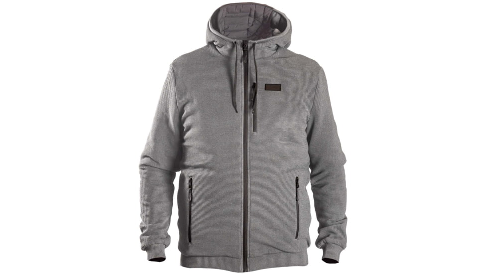 TOBE Outerwear Vortex Hooded Windfleece Jacket - Mens, Gray, M, 310223-006-004