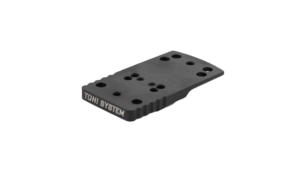 Toni System Red Dot Dovetail Base Plate Type A for STI Edge, Black, OPXSEDA