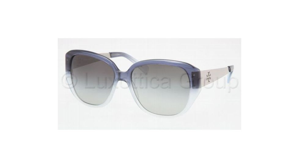 Tory Burch TY7014 TY7014 Single Vision Prescription Sunglasses TY7014-859-11-5716 - Lens Diameter: 57 mm, Frame Color: Blue Fade