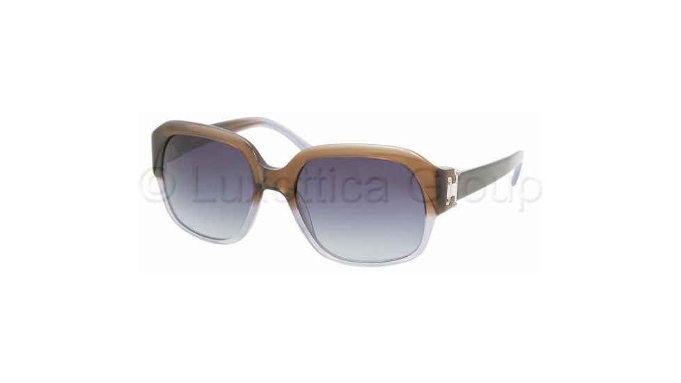 Tory Burch TY7017 Bifocal Prescription Sunglasses TY7017-912-11-5418 - Lens Diameter: 54 mm, Frame Color: Brown Blue Fade