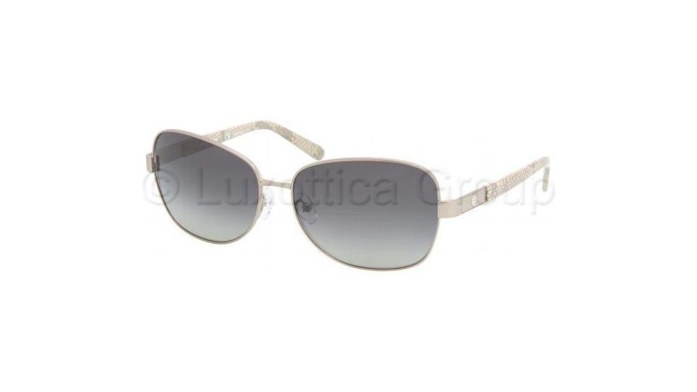 Tory Burch Ty6011 Sunglasses TY6011 103/T3-5814 - Gunmetal Grey Gradient Polarized