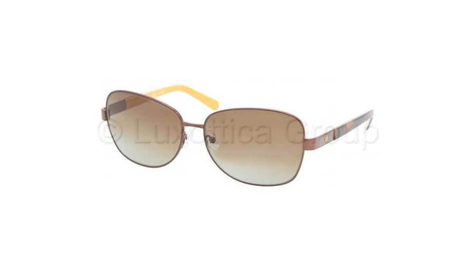 Tory Burch Ty6011 Sunglasses TY6011 104/T5-5814 - Brown Brown Gradient