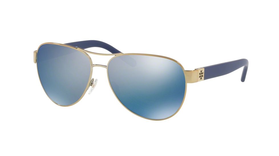 Tory Burch TY6051 Progressive Prescription Sunglasses TY6051-304122-60 - Lens Diameter 60 mm, Frame Color Gold