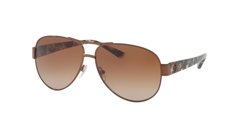 Tory Burch TY6057 Progressive Prescription Sunglasses TY6057-324213-60 - Lens Diameter 60 mm, Frame Color Bronze