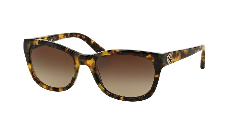 Tory Burch TY7044 TY7044 Progressive Prescription Sunglasses TY7044-504-13-54 - Lens Diameter 54 mm, Frame Color Spotty Tort