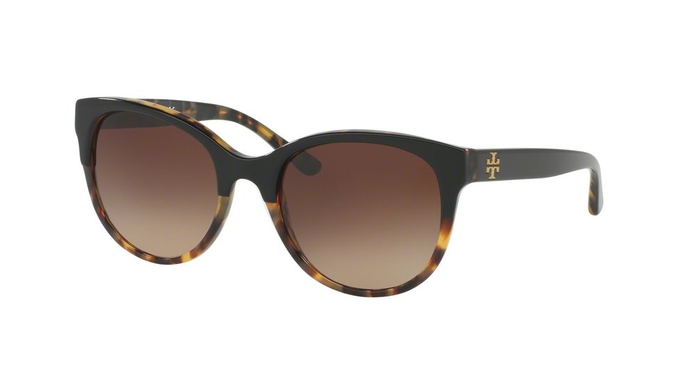 Tory Burch TY7095A Single Vision Prescription Sunglasses TY7095A-160113-54 - Lens Diameter 54 mm, Frame Color Black/Tort