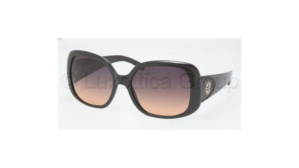 Tory Burch TY9006Q TY9006Q Sunglasses 501/95-5718 - Black Grey Orange Fade