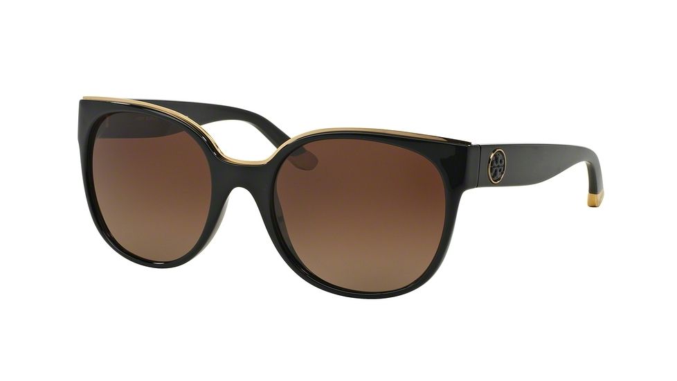 Tory Burch TY9042 Bifocal Prescription Sunglasses TY9042-1312T5-56 - Lens Diameter 56 mm, Frame Color Black