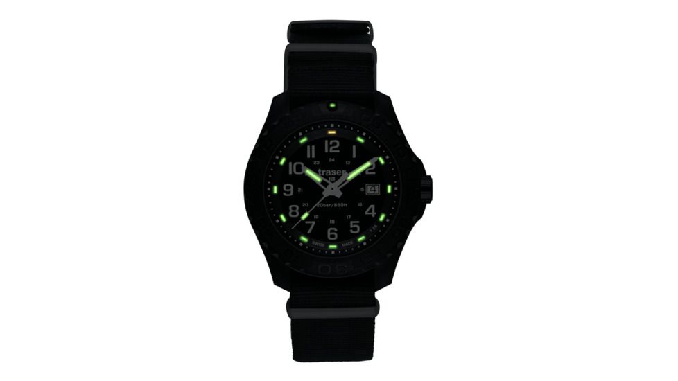 Traser Outdoor Pioneer, Nato Strap, Black, 44mm, 102902