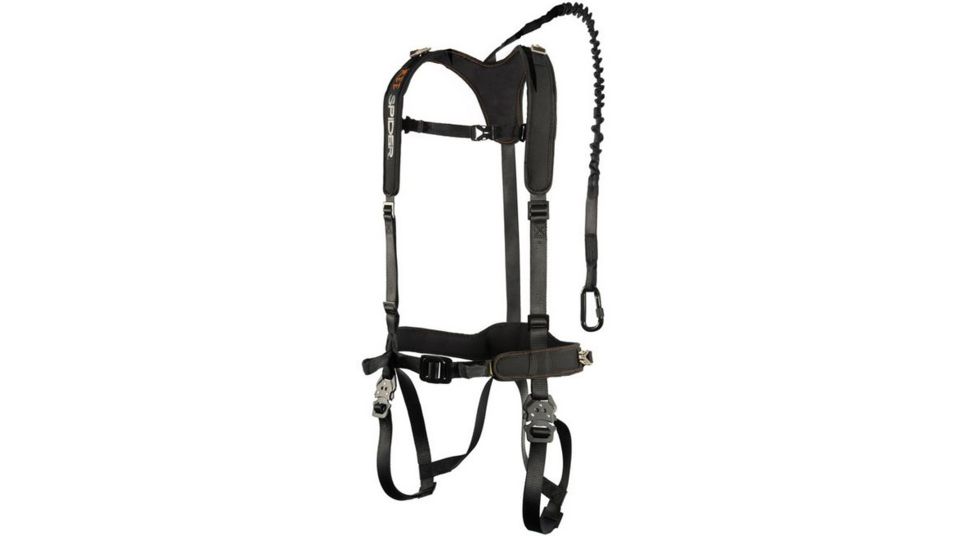 Tree Spider Micro Harness, Black, One Size TSMHY
