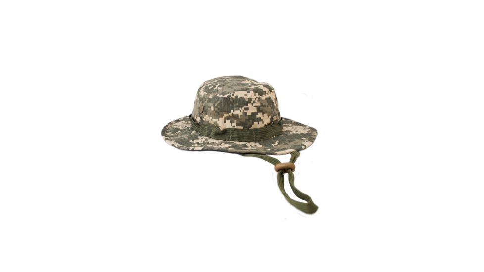 Trooper Clothing Kids Army ACU Boonie Adj. Cap w/Molle Webbing and 4 Vents, ACU Digi Print, One Size 168