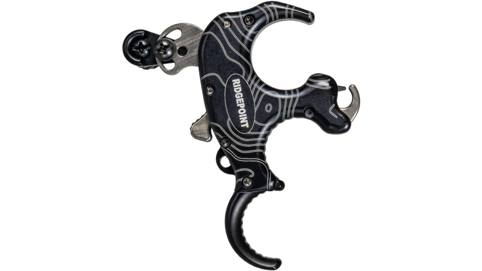 Tru Ball Ridgepoint Flex Release 3 Finger, Black, 1503666
