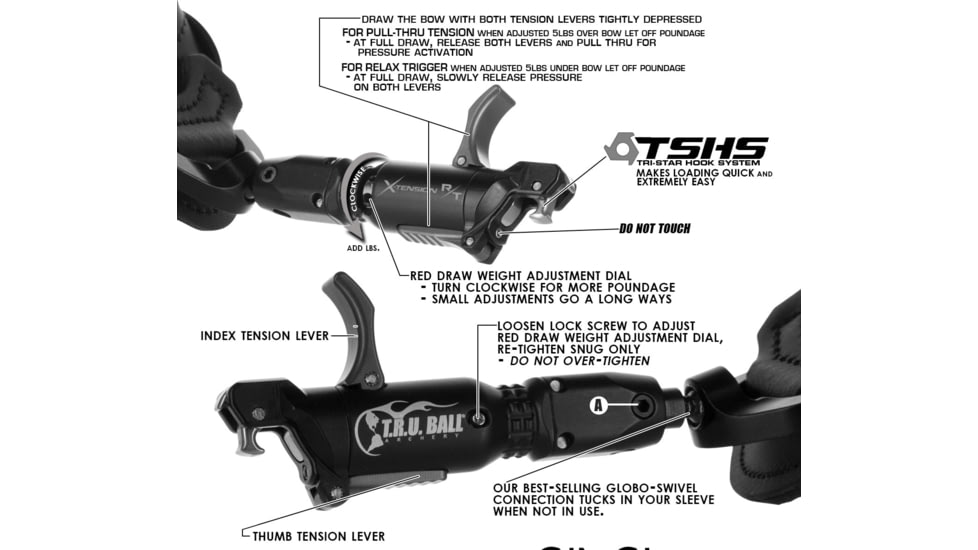 TRU Ball Tru Ball X-Tension R/T Release 1406272