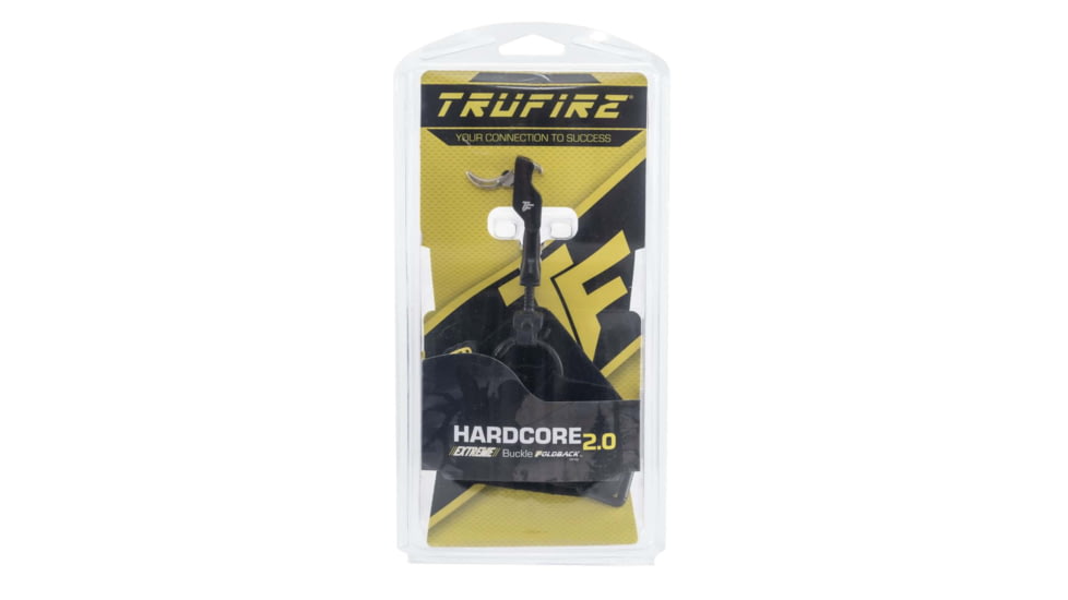 Tru-Fire Hardcore 2.0 Wrist Release, Extreme Buckle, Black, T20501