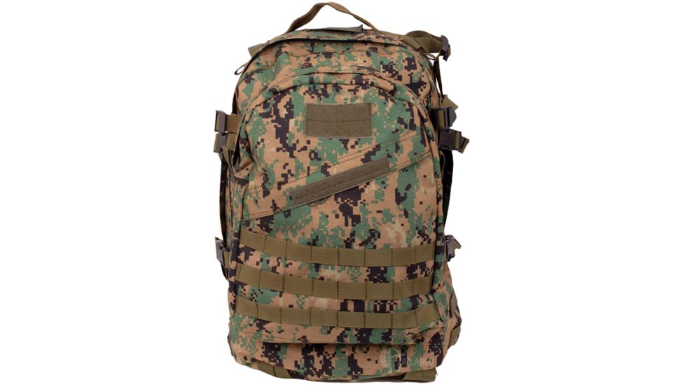 5 Star 3-day Back Pack, Woodland Digital Nylon 6173000