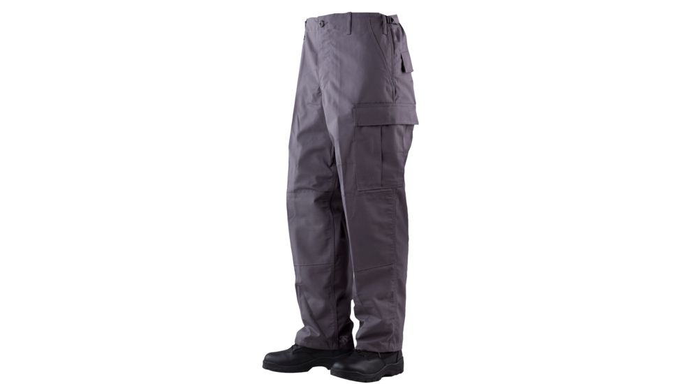 TRU-SPEC BDU 65/36 Poly/Co Rip Pants - Men's, Charcoal, Extra Large, Regular, 1308006