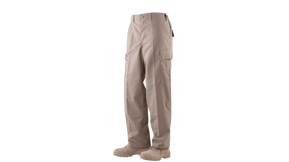 TRU-SPEC BDU 65/36 Poly/Co Rip Pants - Men's, Khaki, Extra Small, Regular, 1314002