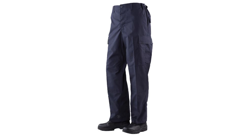 TRU-SPEC BDU 65/36 Poly/Co Rip Pants - Men's, Navy, Medium, Regular, 1335004