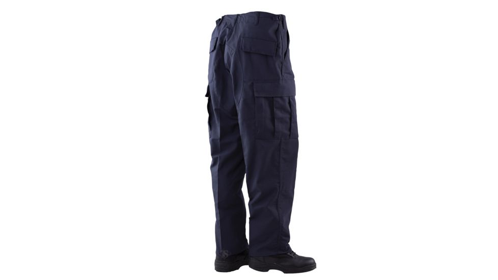 TRU-SPEC BDU 65/36 Poly/Co Rip Pants - Men's, Navy, Medium, Regular, 1335004