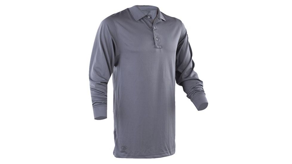 TRU-SPEC 24-7 Series Performance Long Sleeve Polo - Men's, Steel Gray, Extra Small, Regular, 4557002