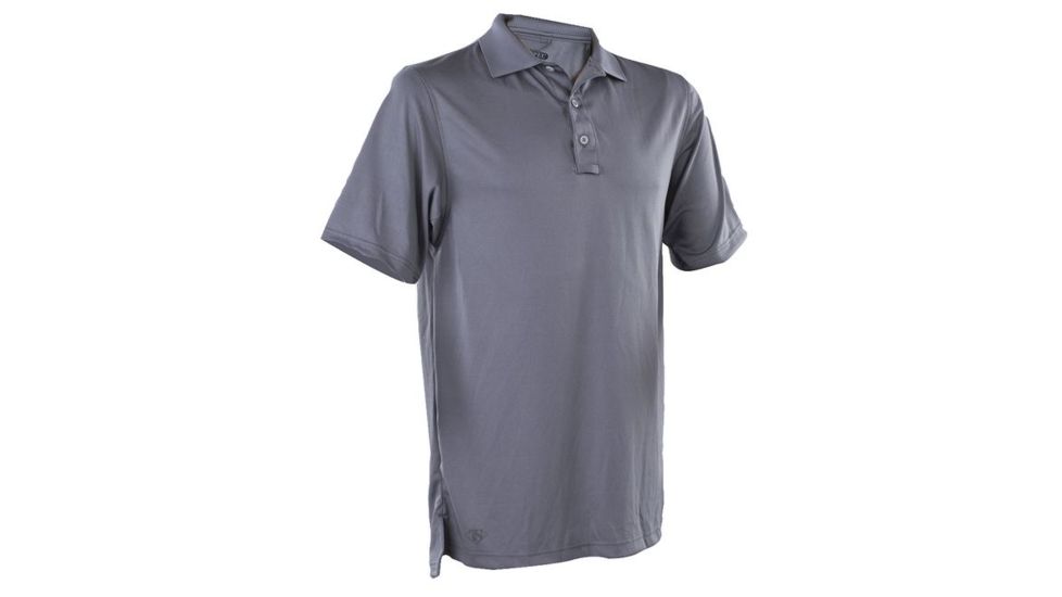Tru-Spec Men's  24-7 Series Performance Polo Shirt, S/S, Steel Grey, L 4552005