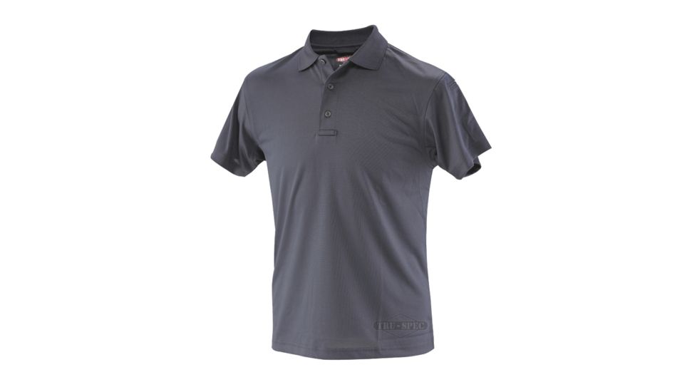 Tru-Spec Men's Short Sleeve Performance Polo Shirt, Navy, 5XL 4340010