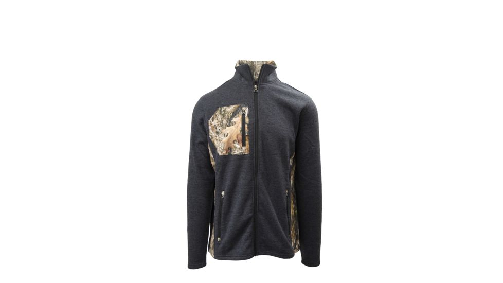 TrueTimber Hybrid Full-Zip Jacket - Mens, Kanati, Small, 0421-S