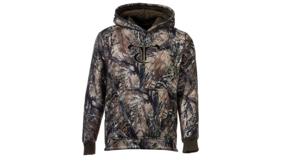 TrueTimber TrueSuede High Pile BowKnife Hoodie - Mens, Strata, Medium, 0817-M