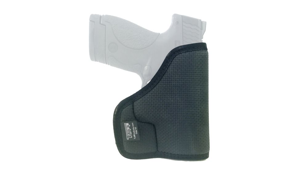 TUFF Products SuperTac Pocket Holster, Black, Size 14 Bersa 380 SS232 5079-STL-14