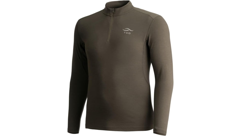 TUO Kinetic Merino 250 1/4 Zip Shirt -Men's, Medium, Deadfall, 1409378