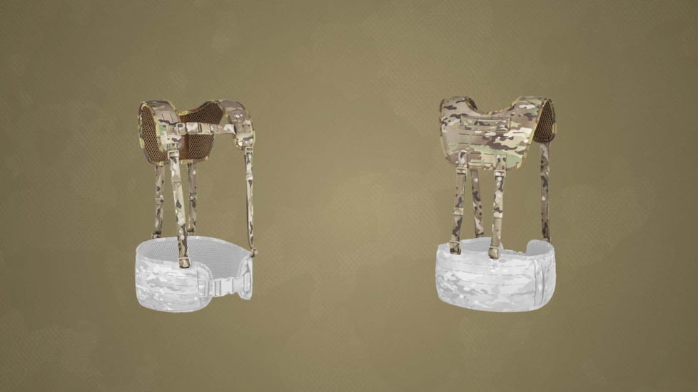 UARM TCCALC Tactical Clavicle Carrier Assistance Laser Cut, Multicam, S-XL, TCCALCM