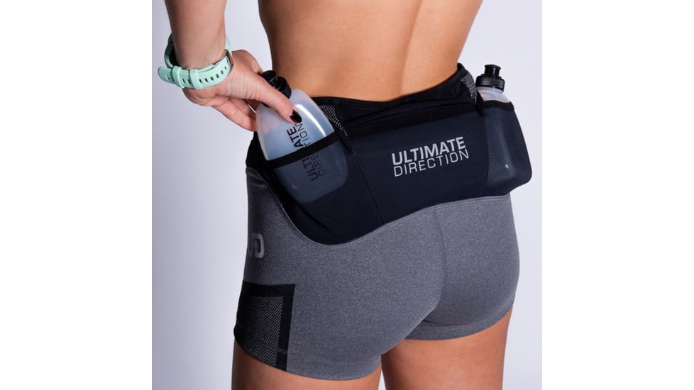 Ultimate Direction Hydro Skin Short - Womens, Heather Gray, Medium, 83466219HGY-MD