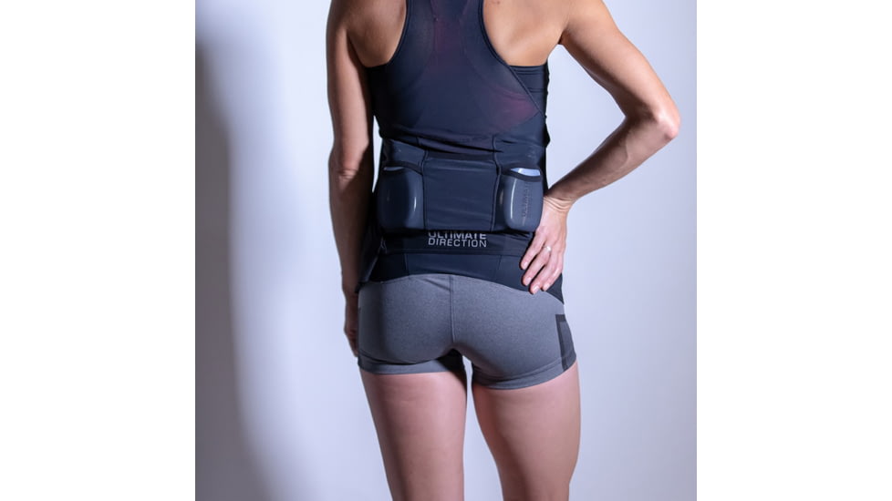 Ultimate Direction Hydro Skin Short - Womens, Heather Gray, Medium, 83466219HGY-MD