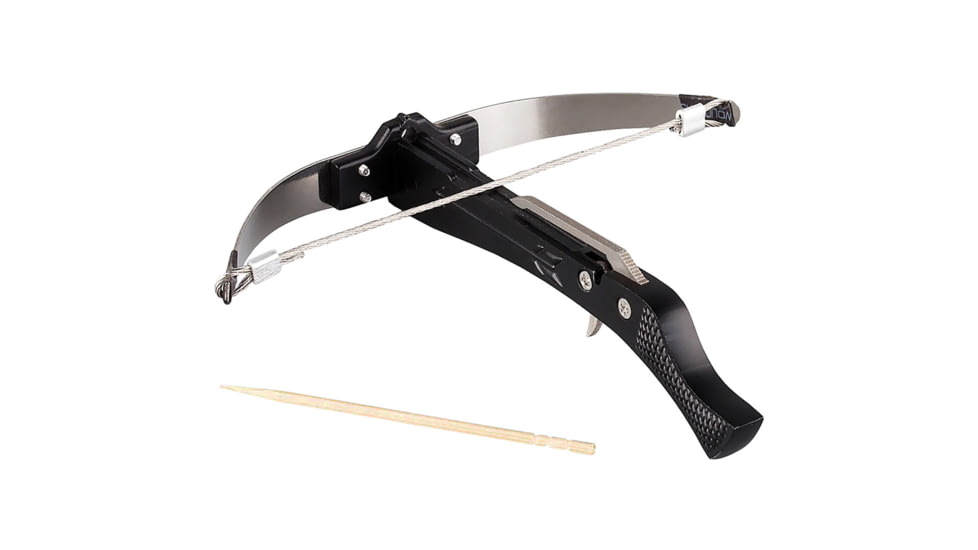 Uncommon Carry Black Bowman Mini Crossbow, Stainless Construction, Black, BOW-B