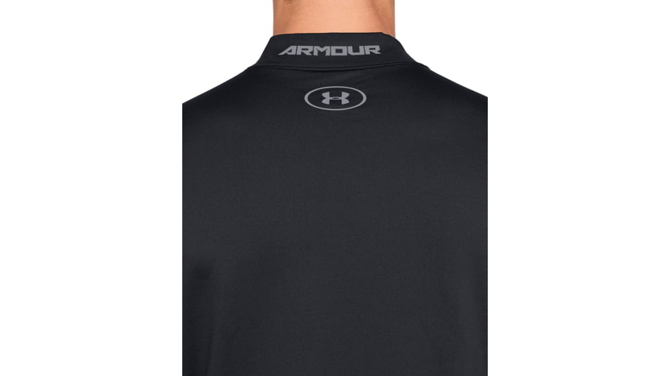 Under Armour ColdGear Armour Fitted Mock - Mens, Black, 2X-Large, 13208050012X