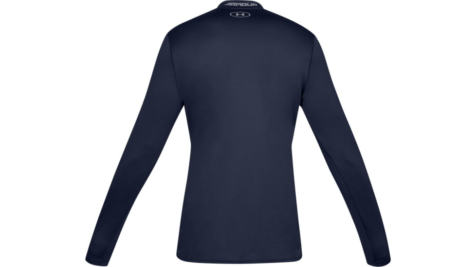 Under Armour ColdGear Armour Fitted Mock - Mens, Midnight Navy, Small, 1320805410SM