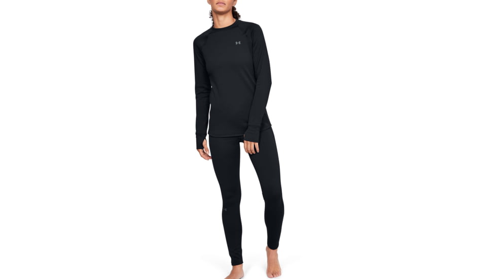 Under Armour ColdGear Base 3.0 Legging - Women's, Small, Black, 1343324001SM