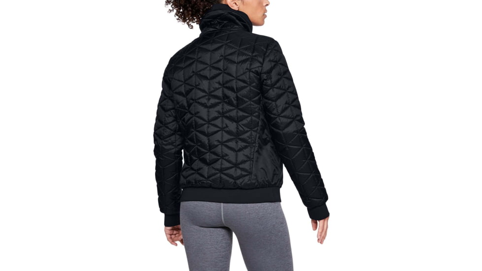 Under Armour ColdGear Reactor Performance Jacket - Womens, Black, Large, 1342792001LG