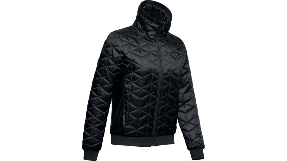 Under Armour ColdGear Reactor Performance Jacket - Womens, Black, Large, 1342792001LG
