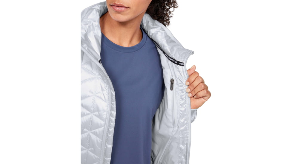 Under Armour ColdGear Reactor Performance Jacket - Womens, Onyx White, 2X-Large, 13427921122X