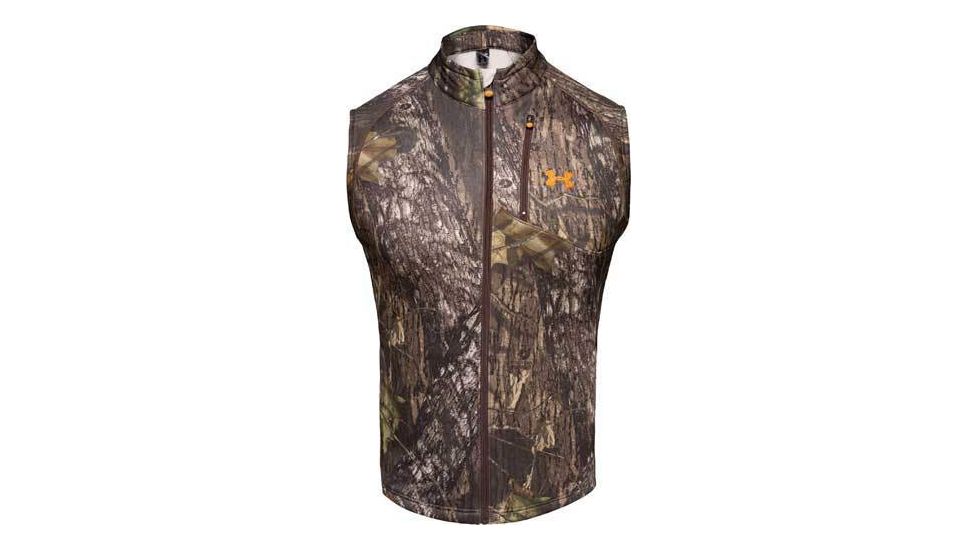 Under Armour Men's ColdGear Camo Hurlock Fleece Vest - Break-Up Color 1004043-375