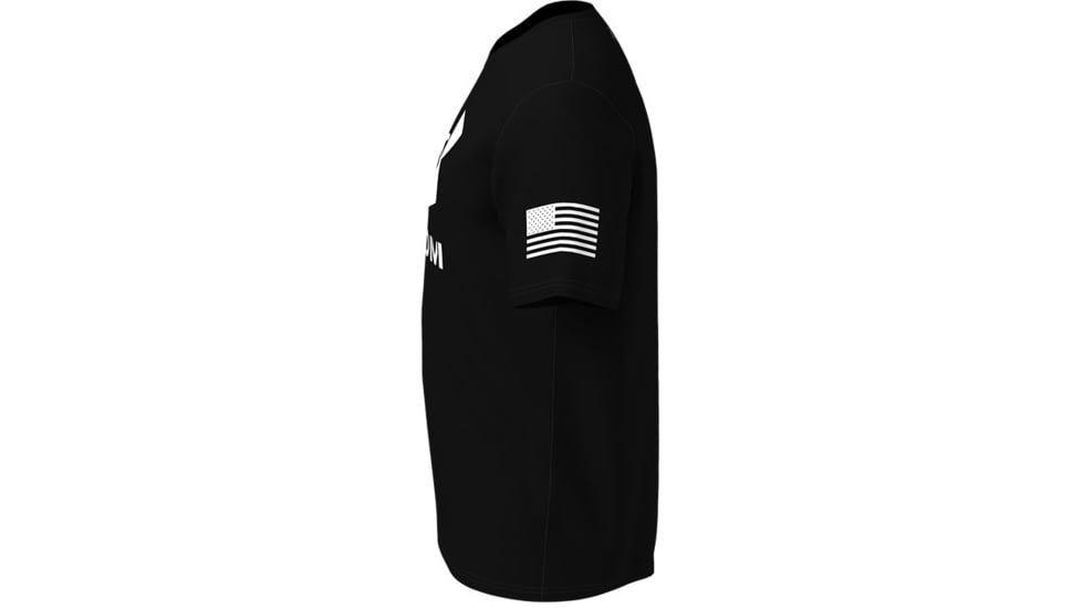 Under Armour New Freedom Logo T-Shirt - Mens, Black, 2XL, 13708110012X