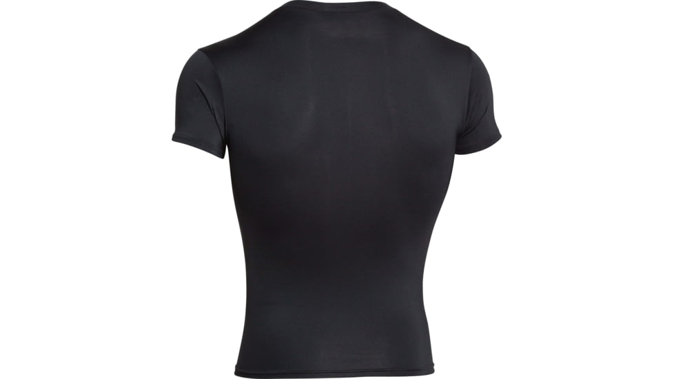 Under Armour Tactical HeatGear Compression V-Neck T-Shirt - Mens, Black, 3X-Large, 12160100013X