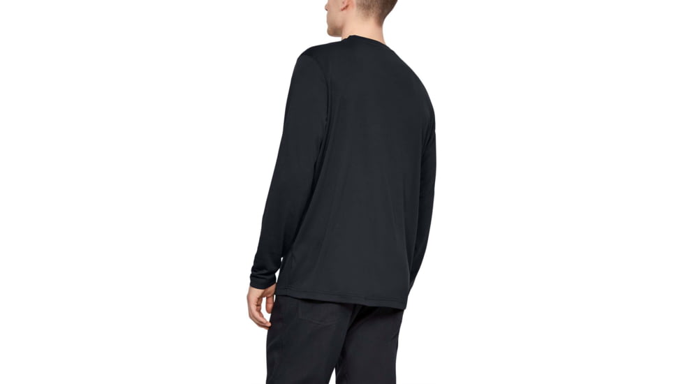 Under Armour Tactical UA Tech Long Sleeve T-Shirt - Mens, Black, 2X-Large, 12481960012X