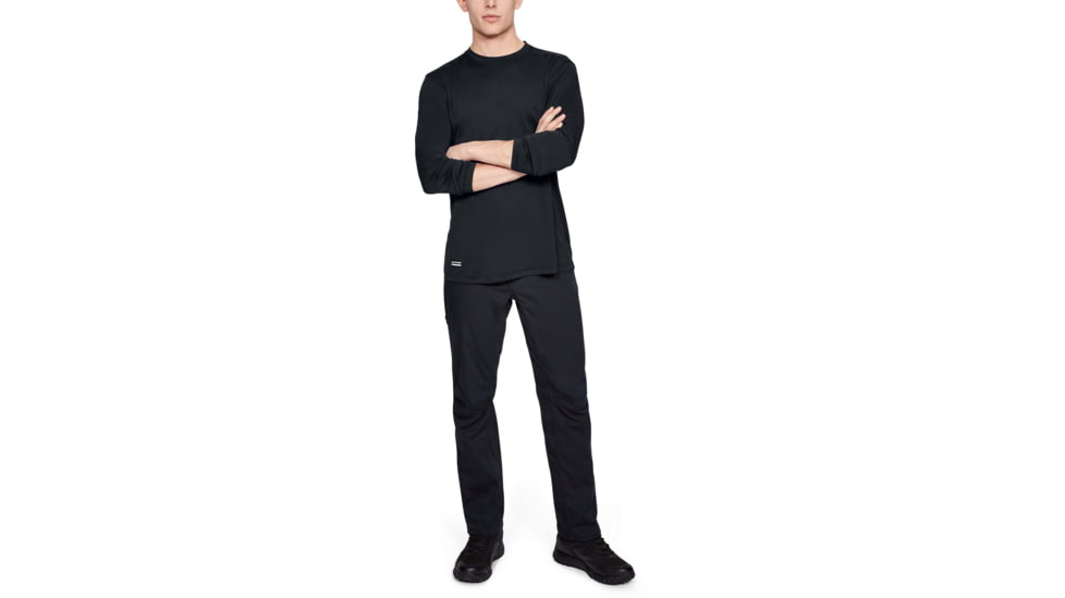 Under Armour Tactical UA Tech Long Sleeve T-Shirt - Mens, Black, 2X-Large, 12481960012X