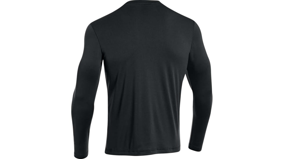 Under Armour Tactical UA Tech Long Sleeve T-Shirt - Mens, Black, 2X-Large, 12481960012X