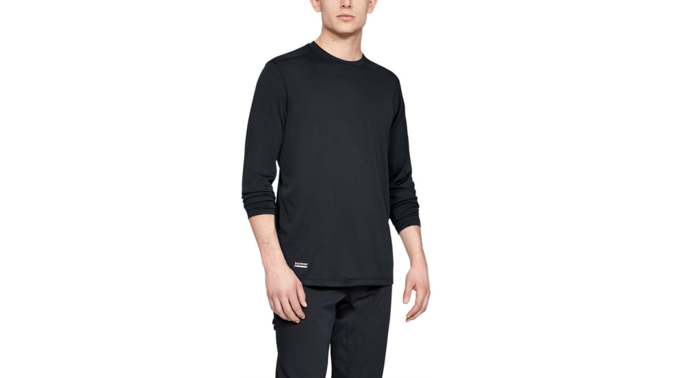 Under Armour Tactical UA Tech Long Sleeve T-Shirt - Mens, Black, 2X-Large, 12481960012X