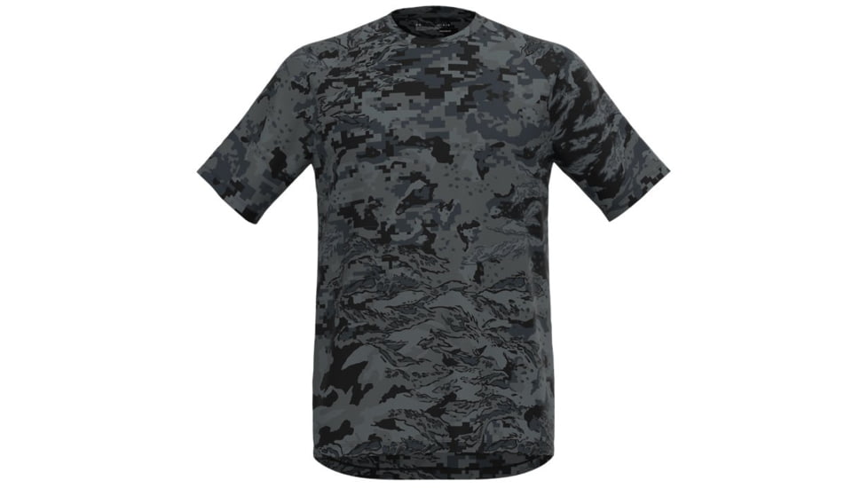 Under Armour Tech 2.0 Camo Symbol Short Sleeve T-Shirt - Men's, Gray, 2XL, 13664770012X
