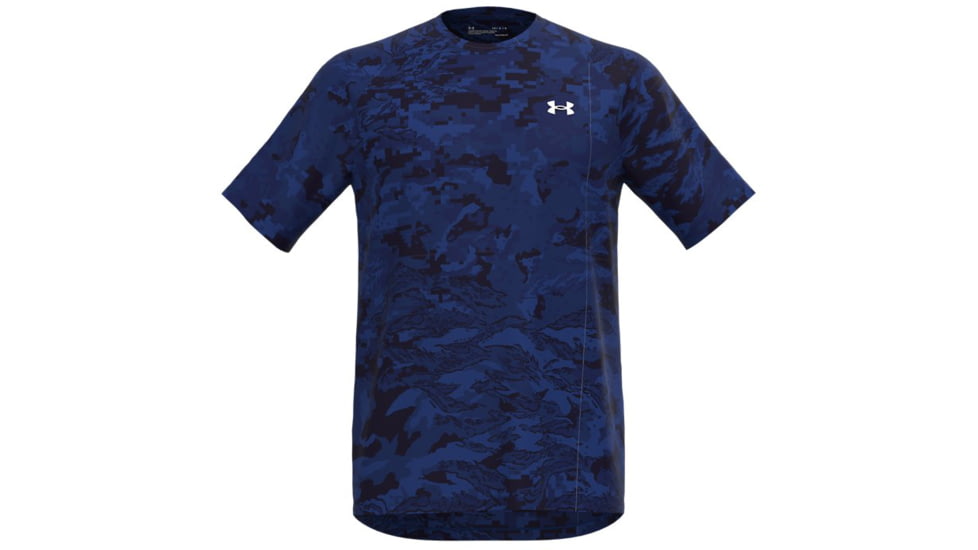 Under Armour Tech 2.0 Camo Symbol Short Sleeve T-Shirt - Men's, Blue, Extra Large, 1366477400XL